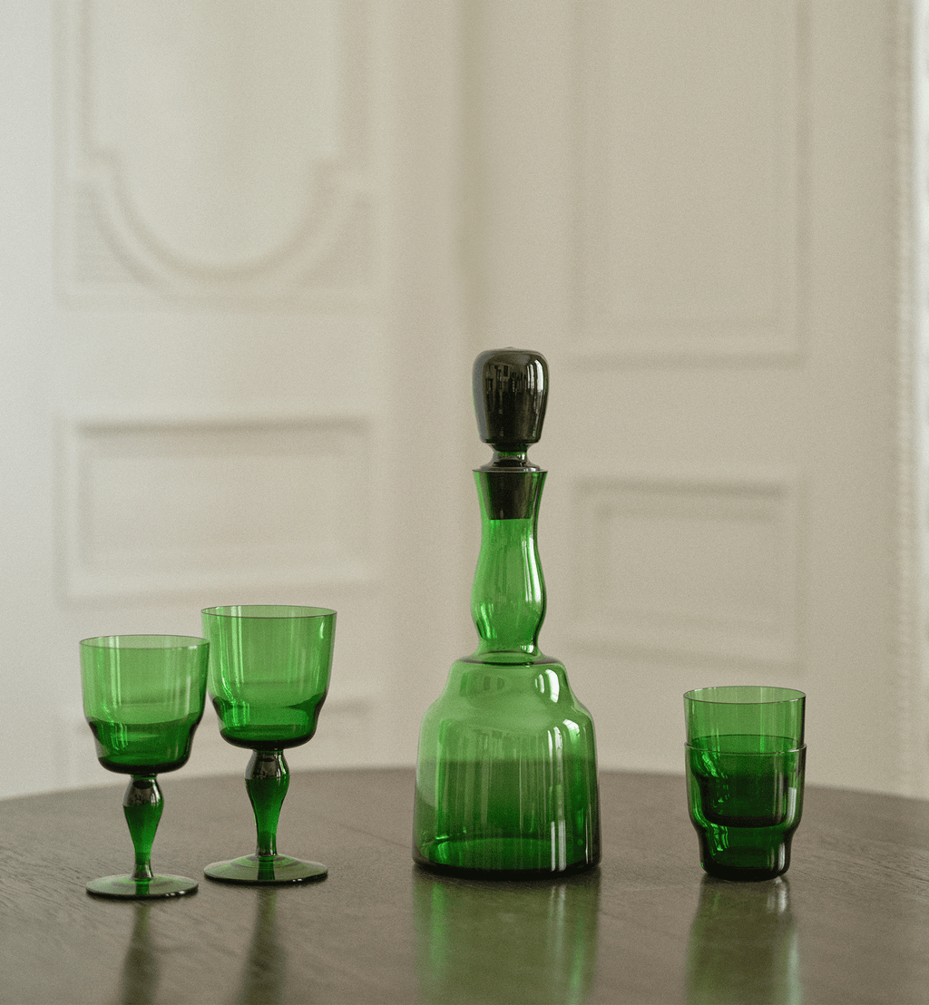 Kryształowe kieliszki do białego wina Charlie 1971 Emerald 230 ml