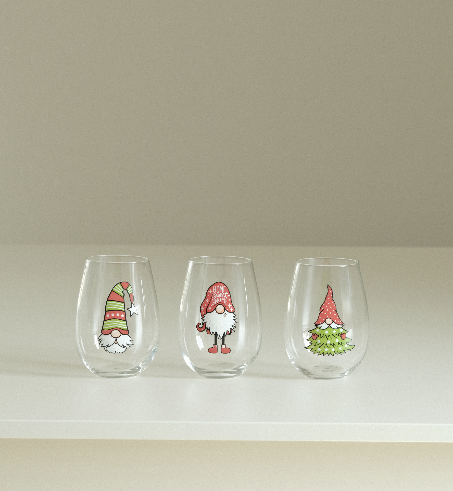 GOD JUL Christmas Tumblers, 3 Pieces, 500 ml