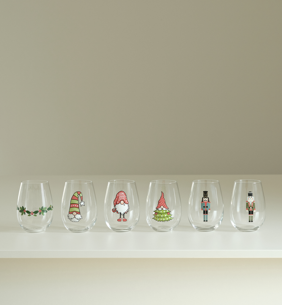 GOD JUL Christmas Tumblers, 3 Pieces, 500 ml
