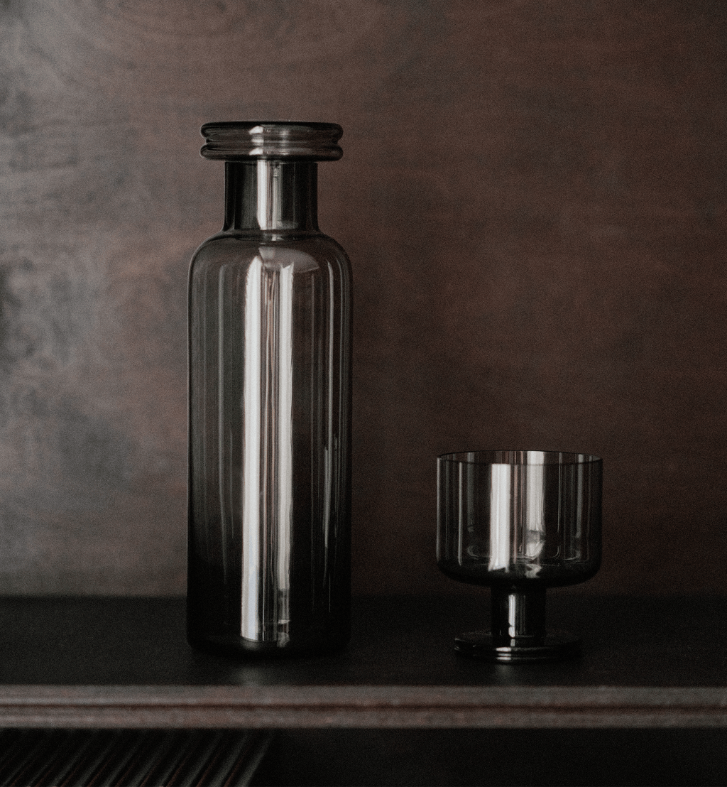 Double 1977 Water Glasses, Smoky, 280 ml
