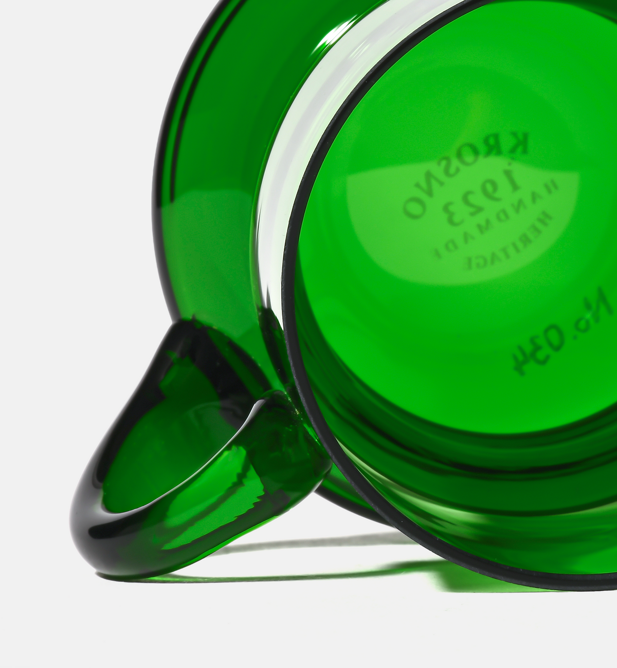 Double Bubble 1969 Crystal Cups, Emerald, 150 ml