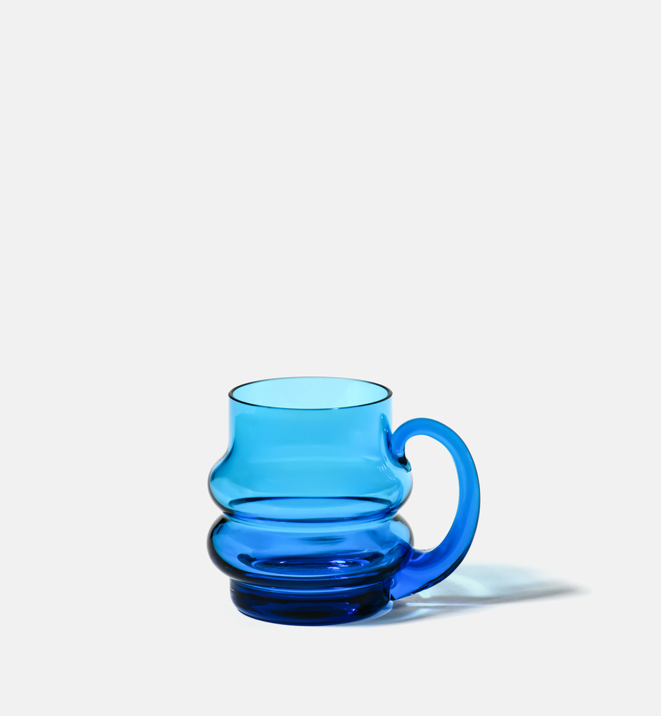 Kryształowe filiżanki Double Bubble 1969 Lapis 190 ml