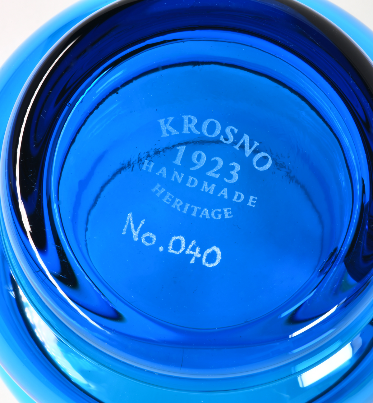 Double Bubble 1969 Crystal Cups, Lapis, 190 ml