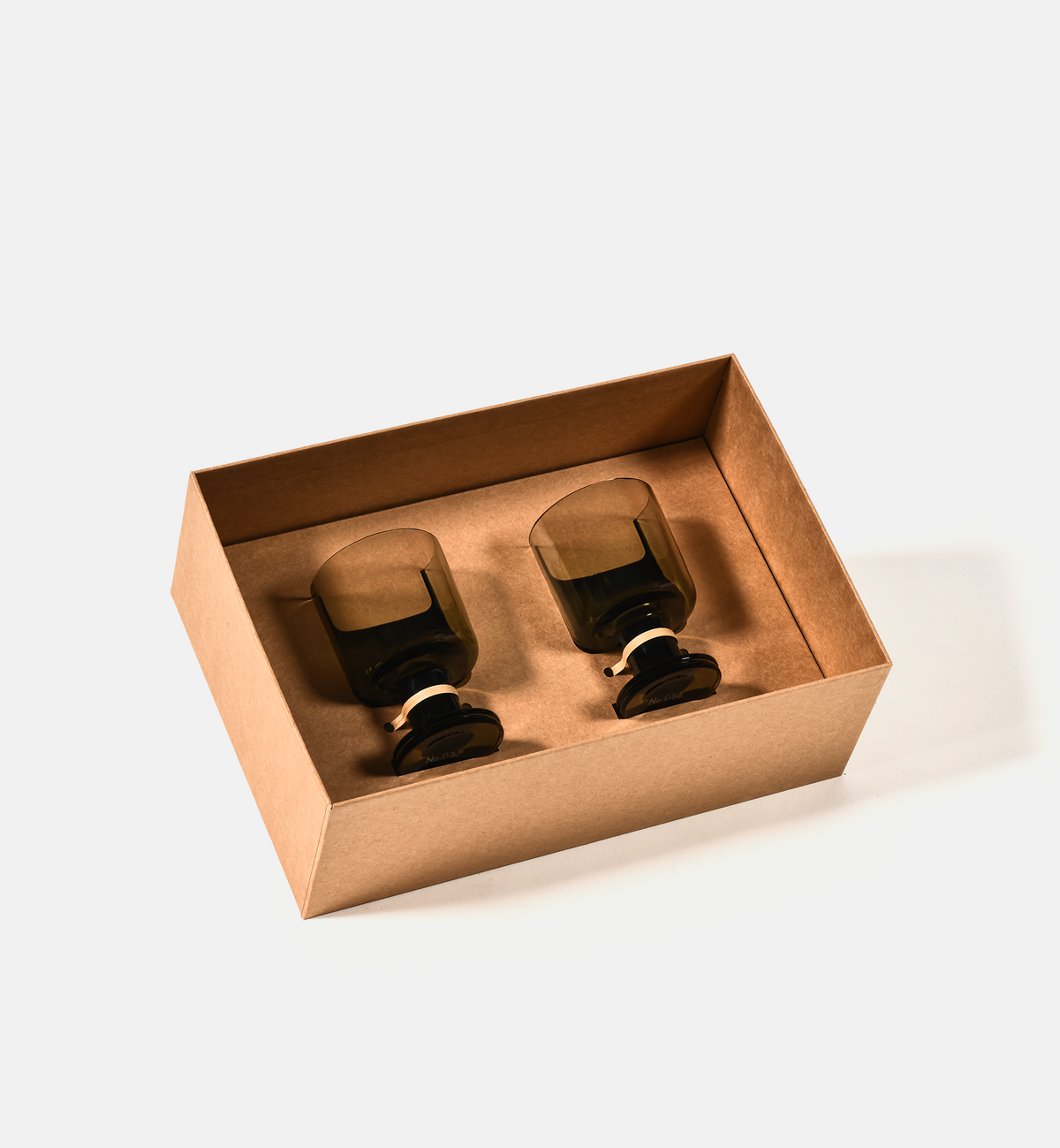 Kieliszki do likierów Double 1977 Smoky 80 ml