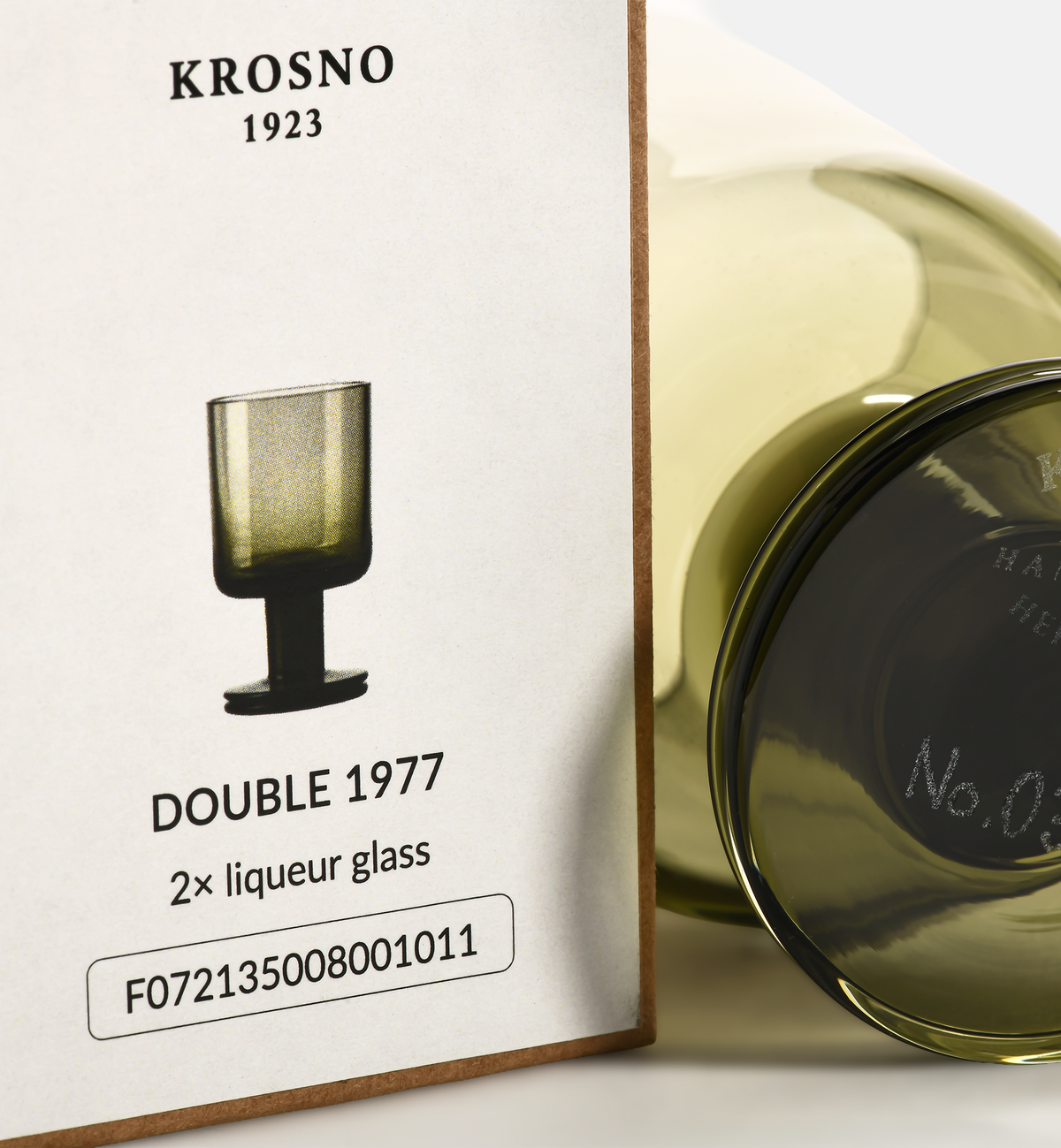 Kieliszki do likierów Double 1977 Smoky 80 ml