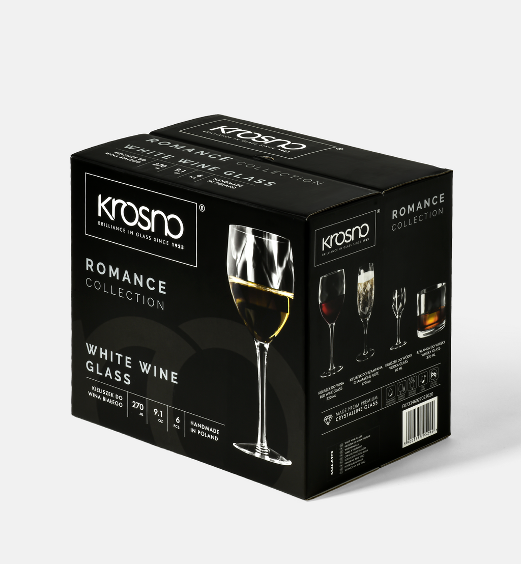 White Wine Glasses, 270 ml
