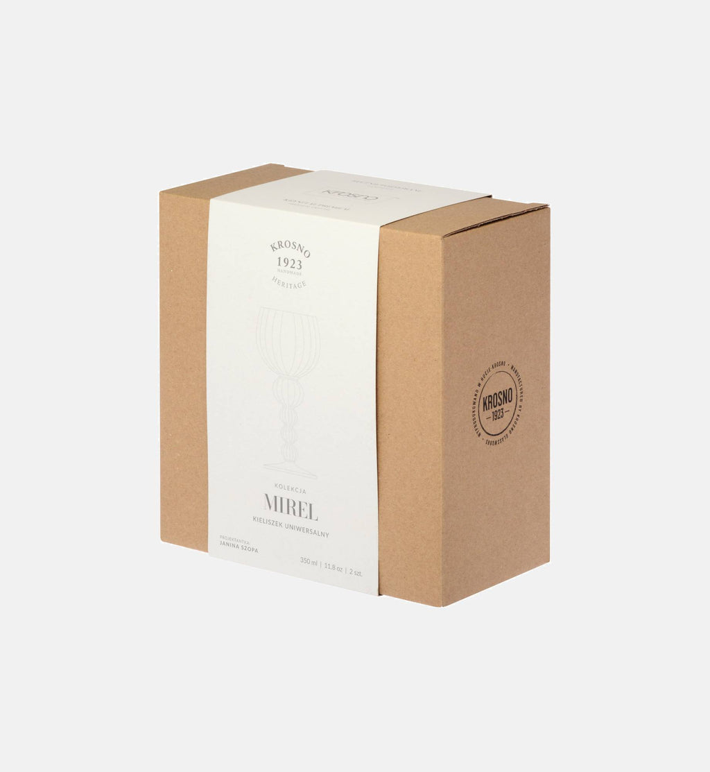 Kryształowe kieliszki MIREL Granat 350 ml