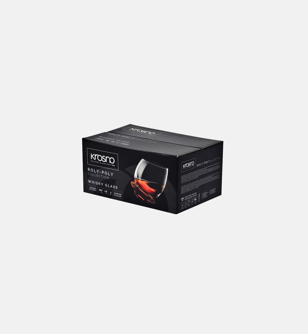 Roly-Poly Whisky Tumblers, 200 ml