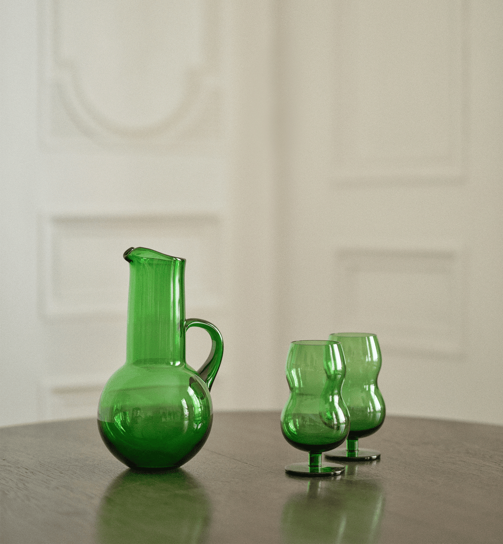 VORBESTELLUNG Wassergläser Bubble 1967 Emerald 350 ml