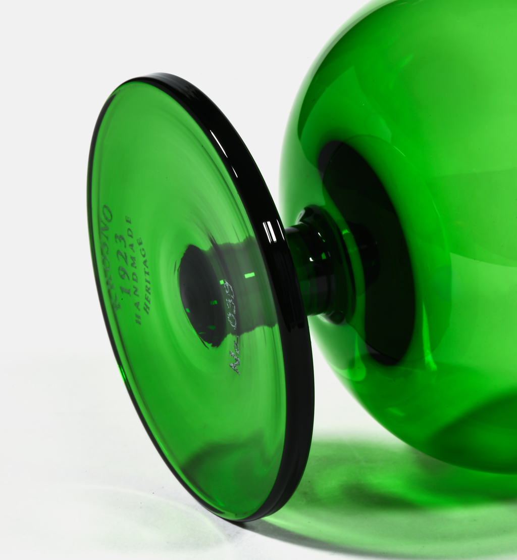 PRE-ORDER Bubble 1967 Water Glasses, Emerald, 350 ml