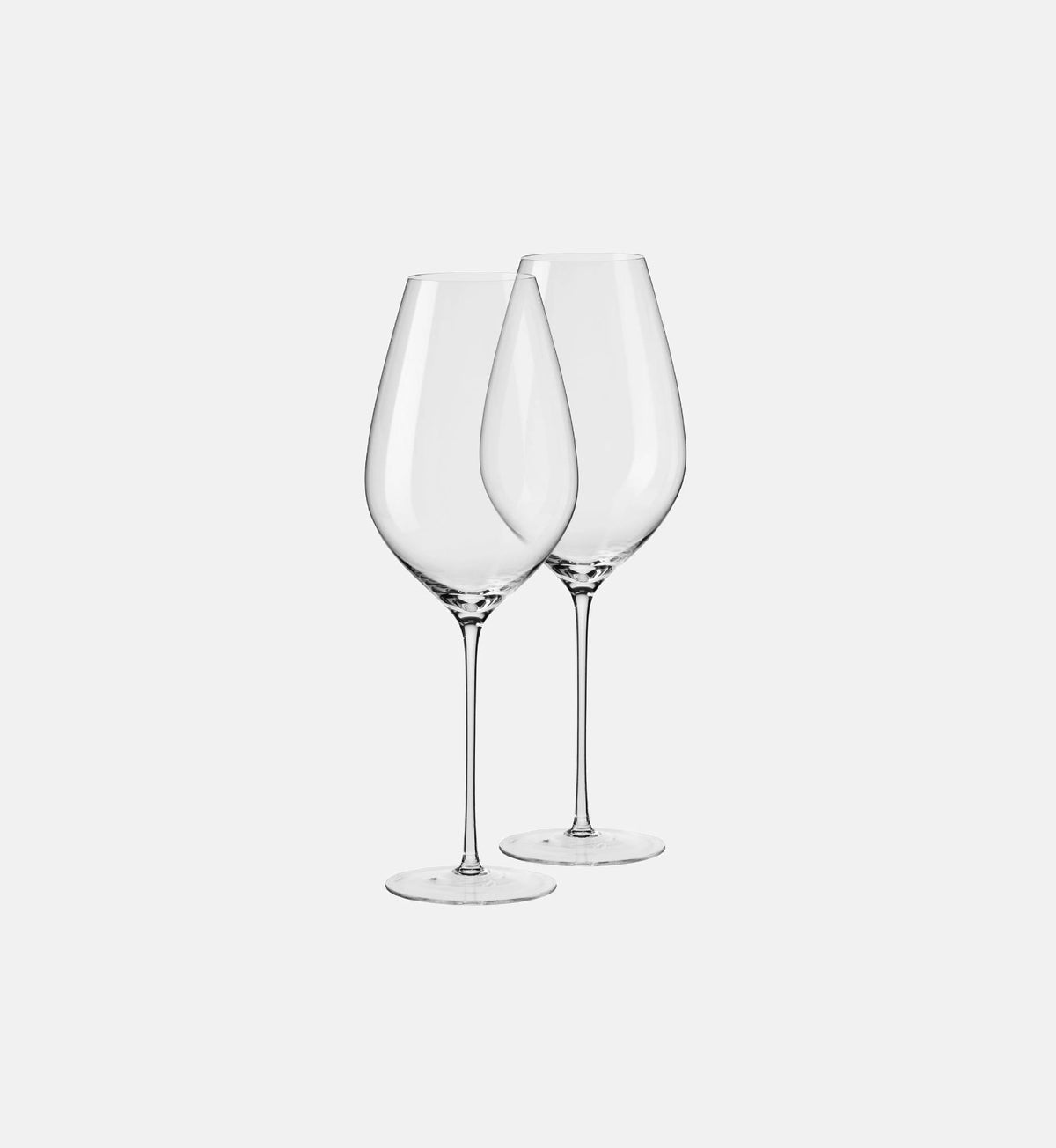 Crystal Red Wine Glasses, 600 ml