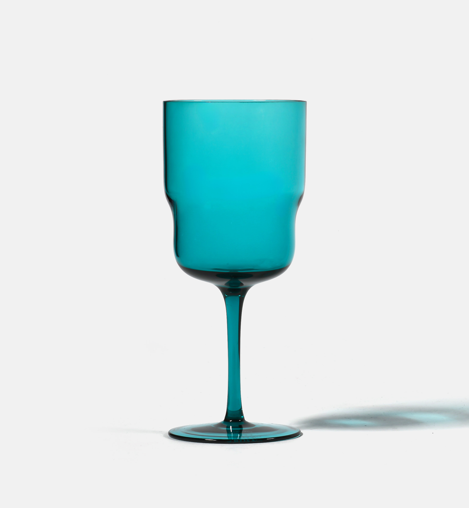 VORBESTELLUNG Weißweingläser aus Kristallglas Tower 1988 Aqua 280 ml