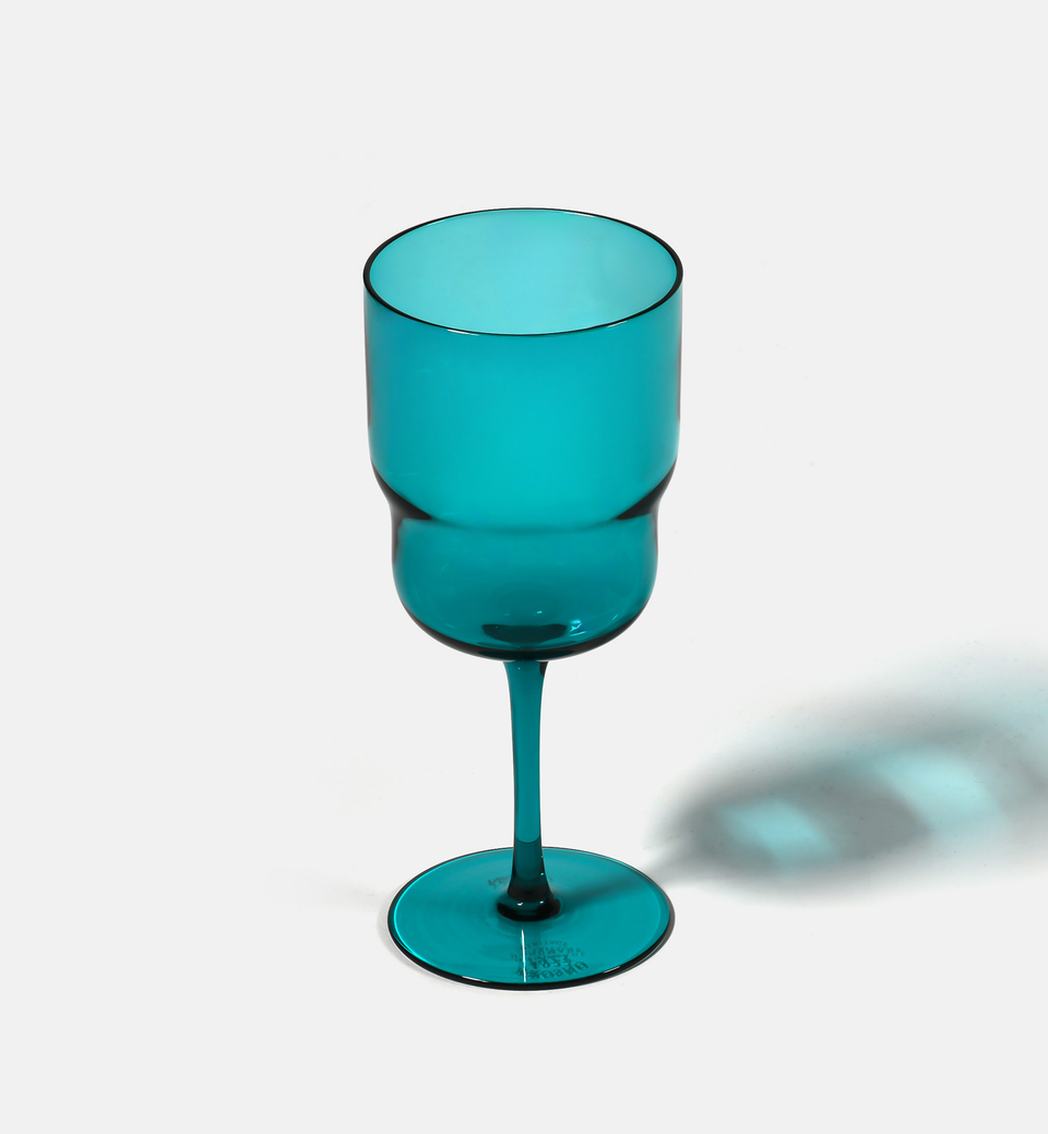 VORBESTELLUNG Weißweingläser aus Kristallglas Tower 1988 Aqua 280 ml