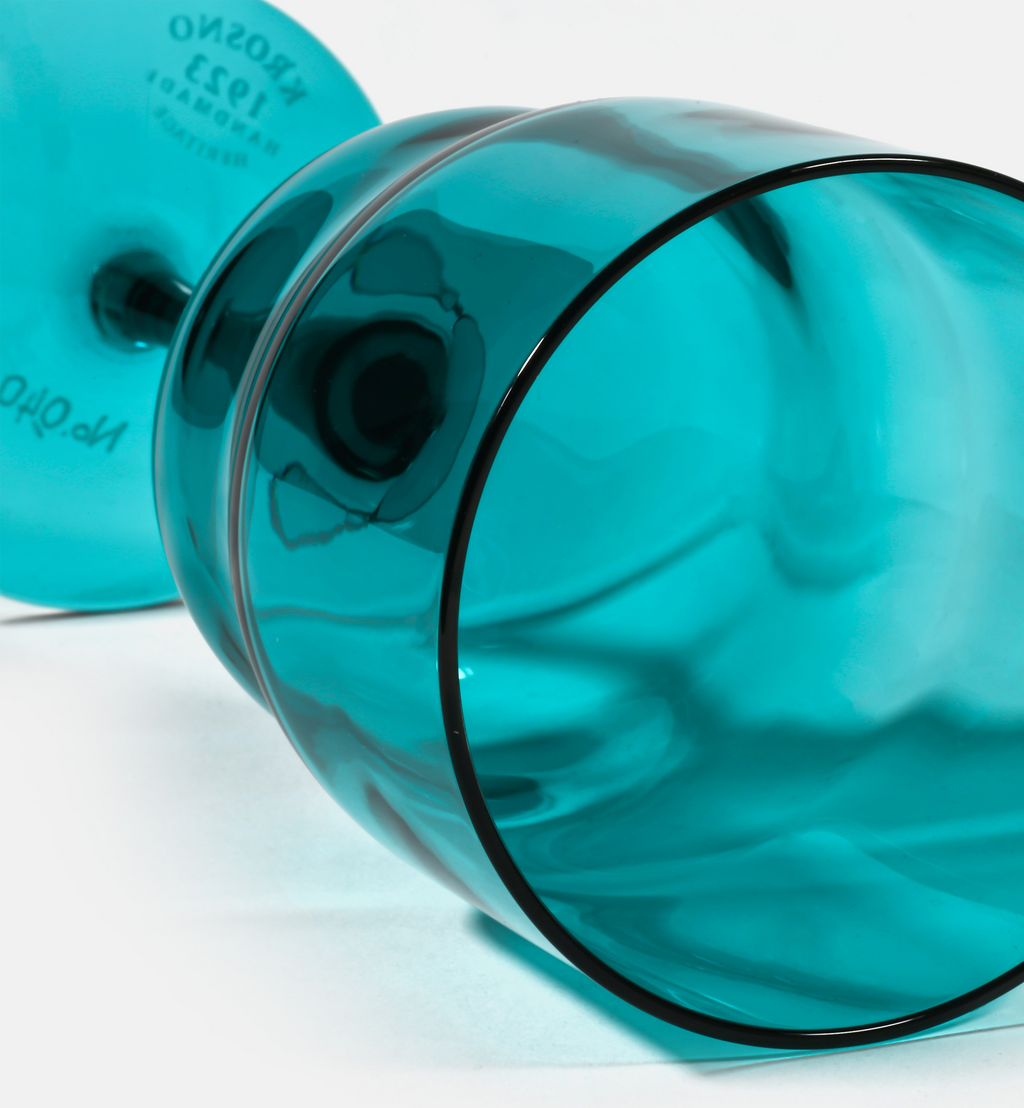 VORBESTELLUNG Weißweingläser aus Kristallglas Tower 1988 Aqua 280 ml
