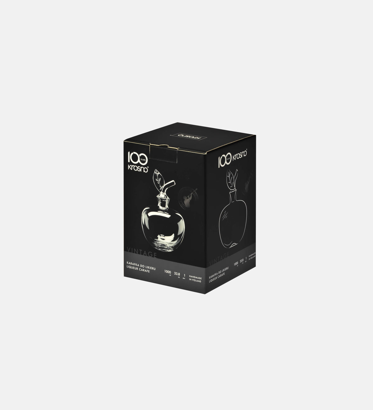 Apple-Shaped Liqueur Decanter, 1000 ml