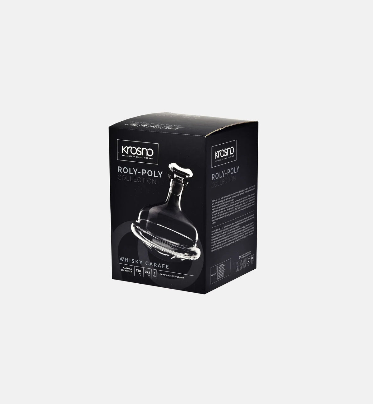 Roly-Poly Whisky Carafe, 750 ml