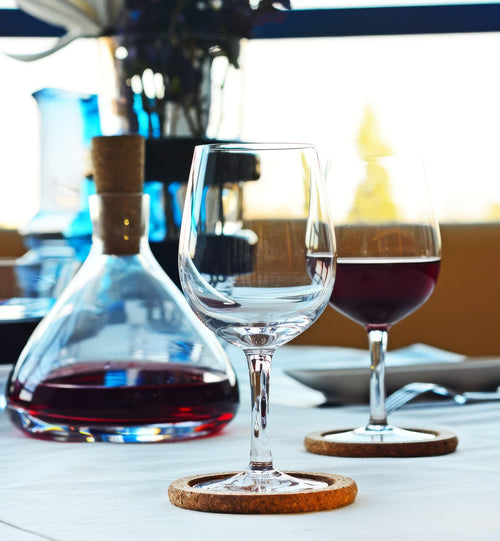 Weinkaraffe mit Korken 1100 ml