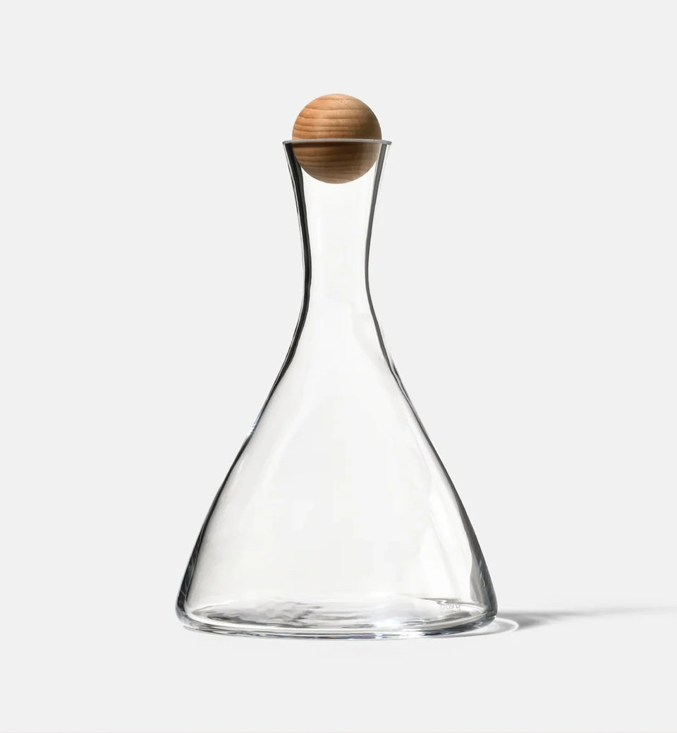 Decanter with Wooden Stopper, 1000 ml