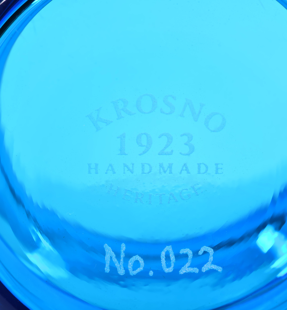 Kryształowe szklanki Double Bubble 1969 Lapis 230 ml