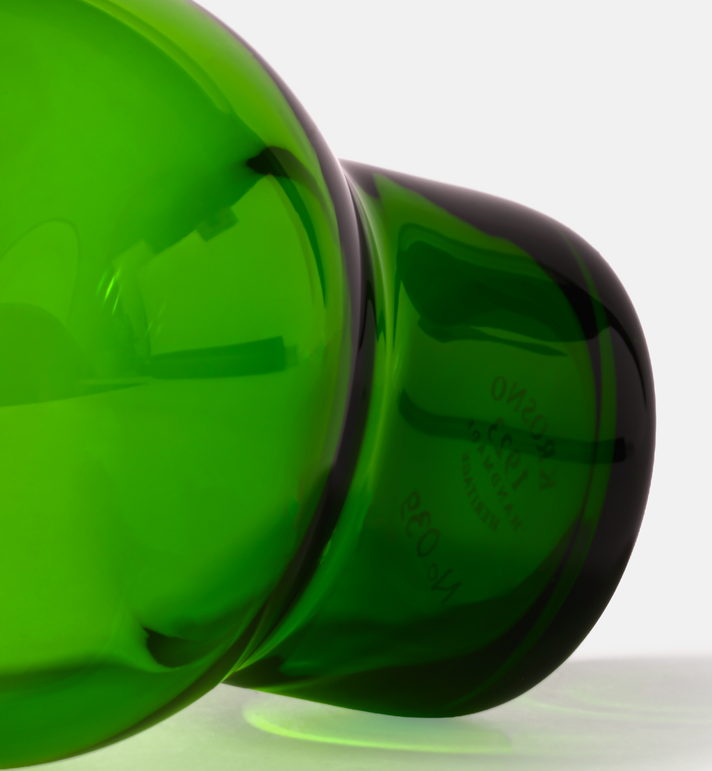 Bubble 1967 Crystal Tumblers, Emerald, 280 ml