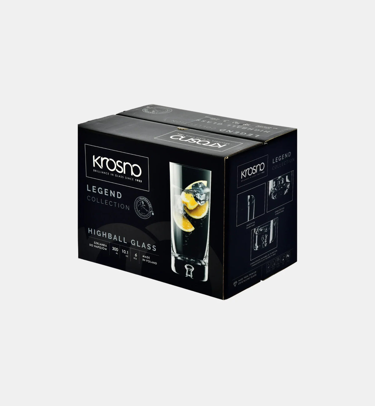 Szklanki long drink 300 ml