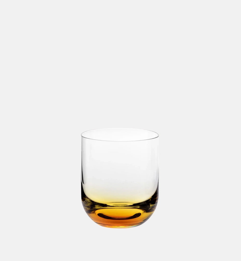 Niedrige Gläser Sunset, Bernstein, 360 ml