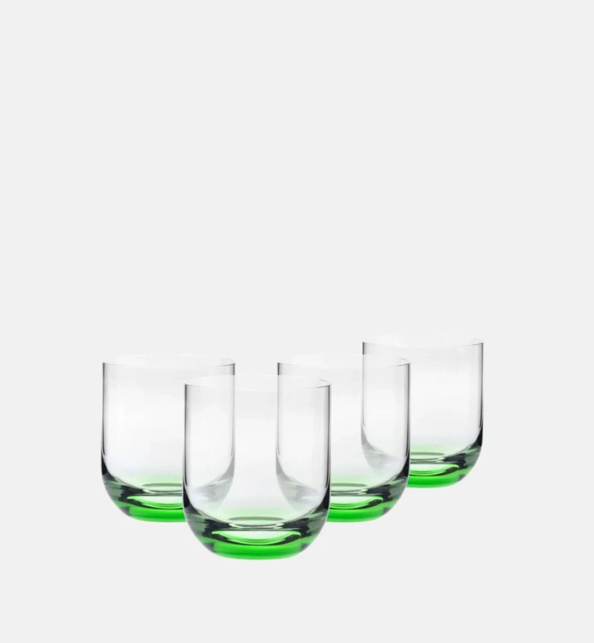 Sunset Short Tumblers, Olive Green, 360 ml