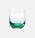 Niskie szklanki SUNSET Szmaragd 360 ml