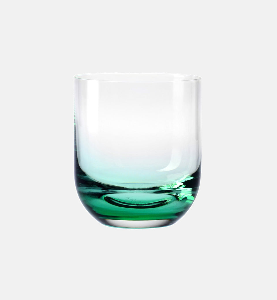Niskie szklanki SUNSET Szmaragd 360 ml