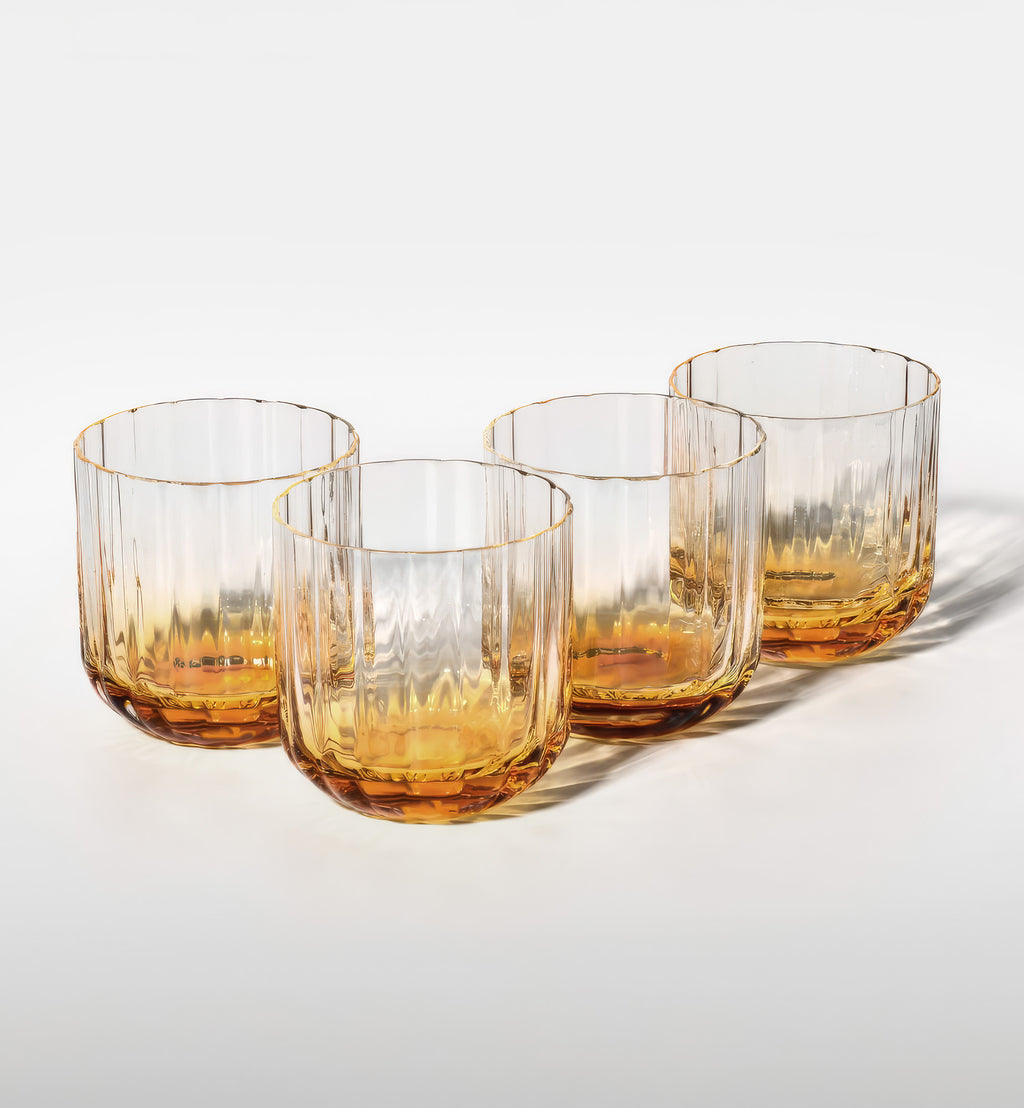 Marszałkowskie szklanki do wody Bursztyn 300 ml
