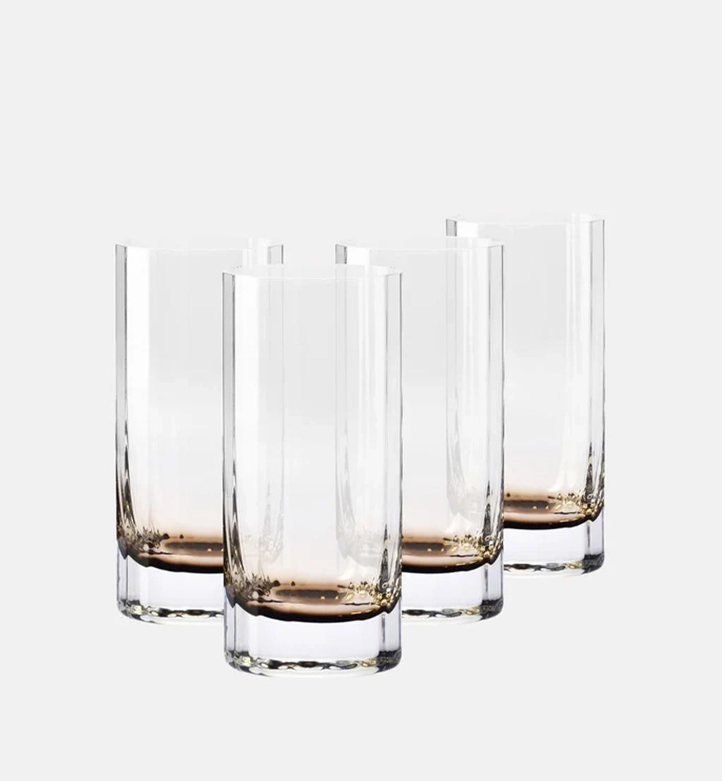 Futura Tall Tumblers, Smoky Quartz, 270 ml