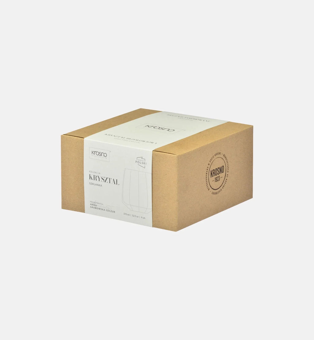 Niskie szklanki TUTU 370 ml