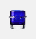 Niskie kryształowe szklanki Aurelia Kobalt 330 ml