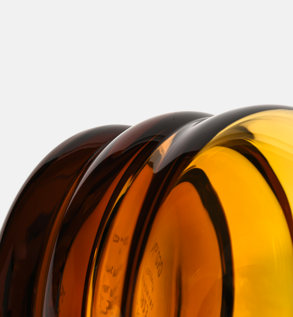 Honey 1958 Crystal Tumblers, Light Amber, 250 ml