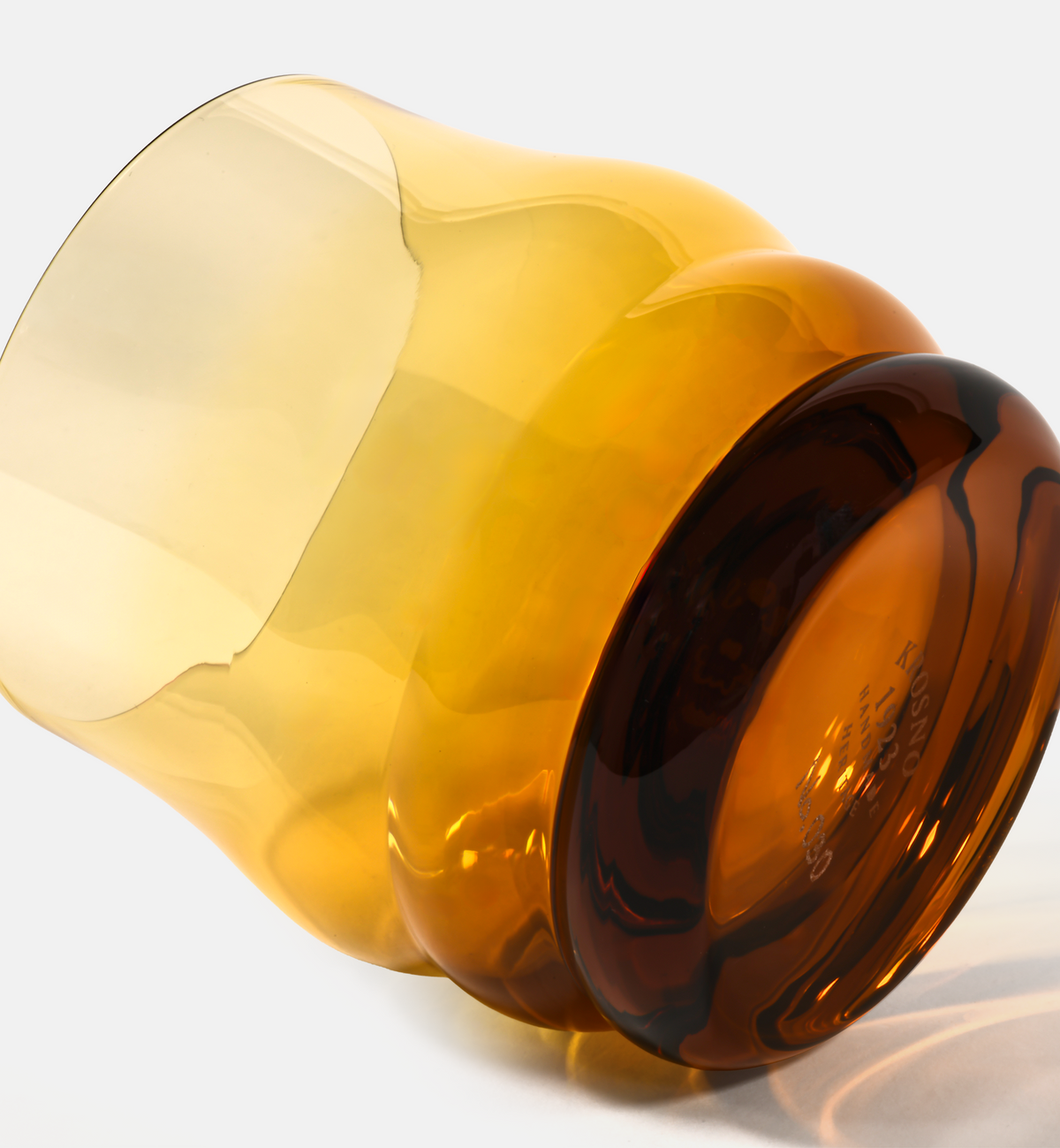 Honey 1958 Crystal Tumblers, Light Amber, 250 ml