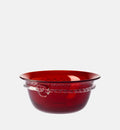 Aurelia Crystal Serving Bowl, Ruby, 25 cm