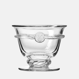 Aurelia Footed Crystal Serving Bowl, Clear, 17.6 cm