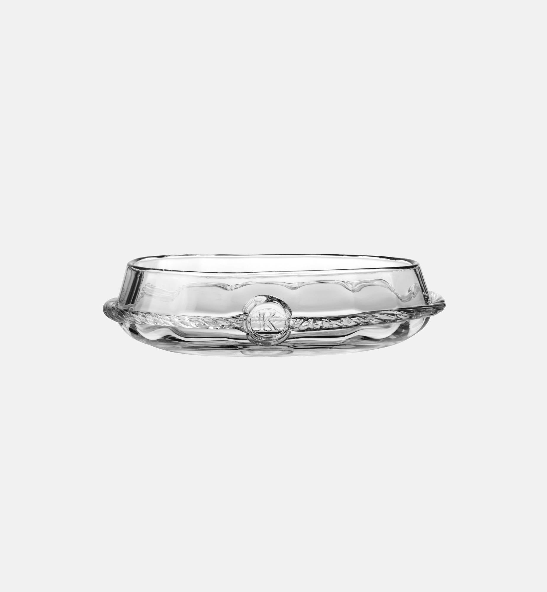 Aurelia Crystal Serving Bowl, Clear, 31 cm