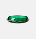 Aurelia Crystal Serving Bowl, Emerald, 31 cm