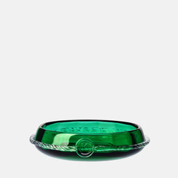 Aurelia Crystal Serving Bowl, Emerald, 31 cm