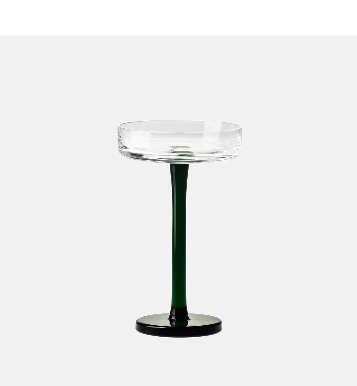1958 Tealight Holder, Emerald, 15 cm