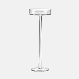 1958 Tealight Holder, Clear, 25 cm
