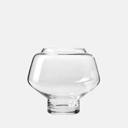 Muse Candle Holder, Clear, 19.5 cm