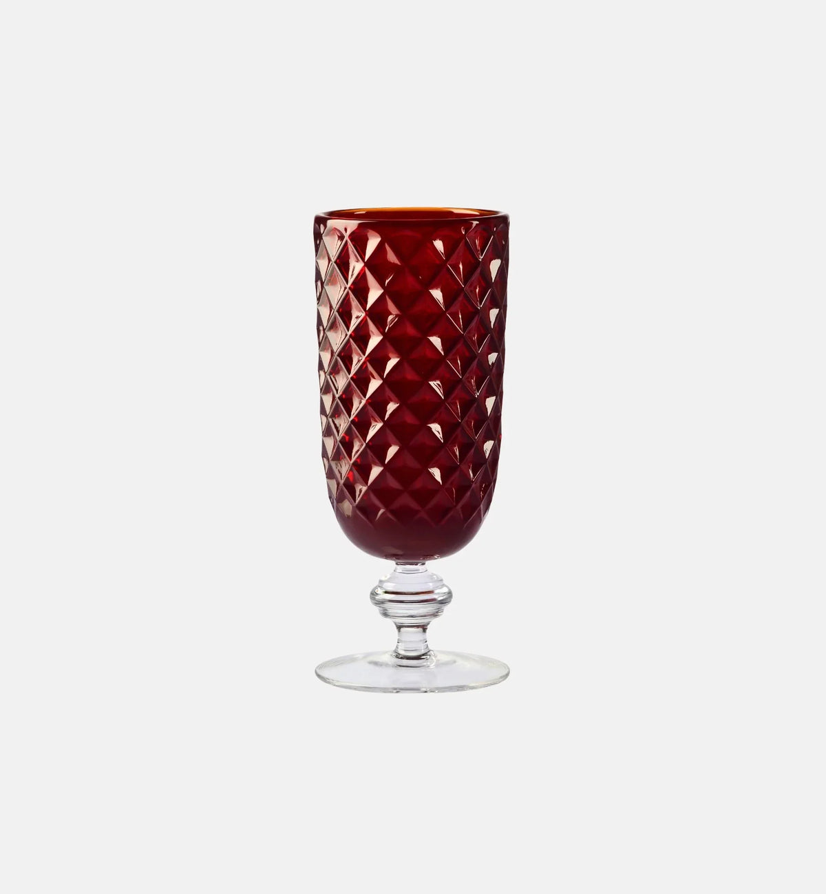 The Palace 9835 Crystal Vase, Ruby, 26.5 cm