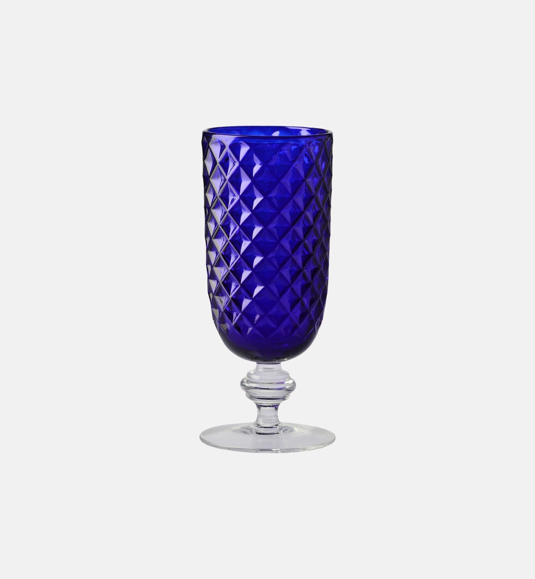 Kristallvase auf Fuß The Palace 9835 Kobalt 26,5 cm – 1 Stk. – Offizieller KROSNO Shop