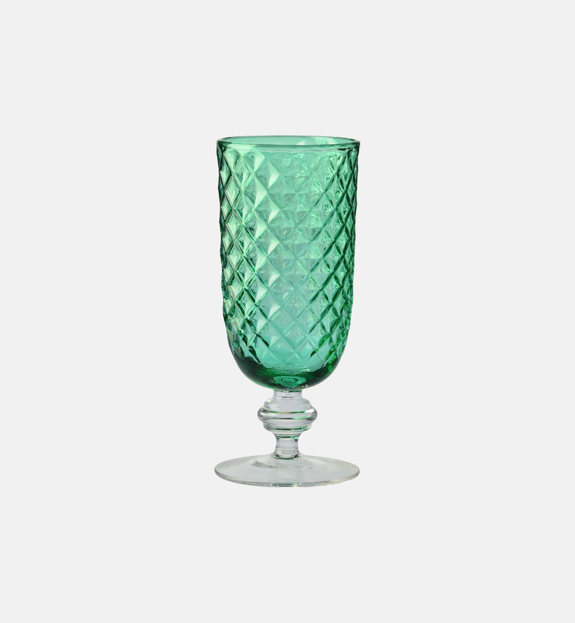 Kristallvase auf Fuß The Palace 9835 Smaragd 26,5 cm – 1 Stk. – Offizieller KROSNO Shop