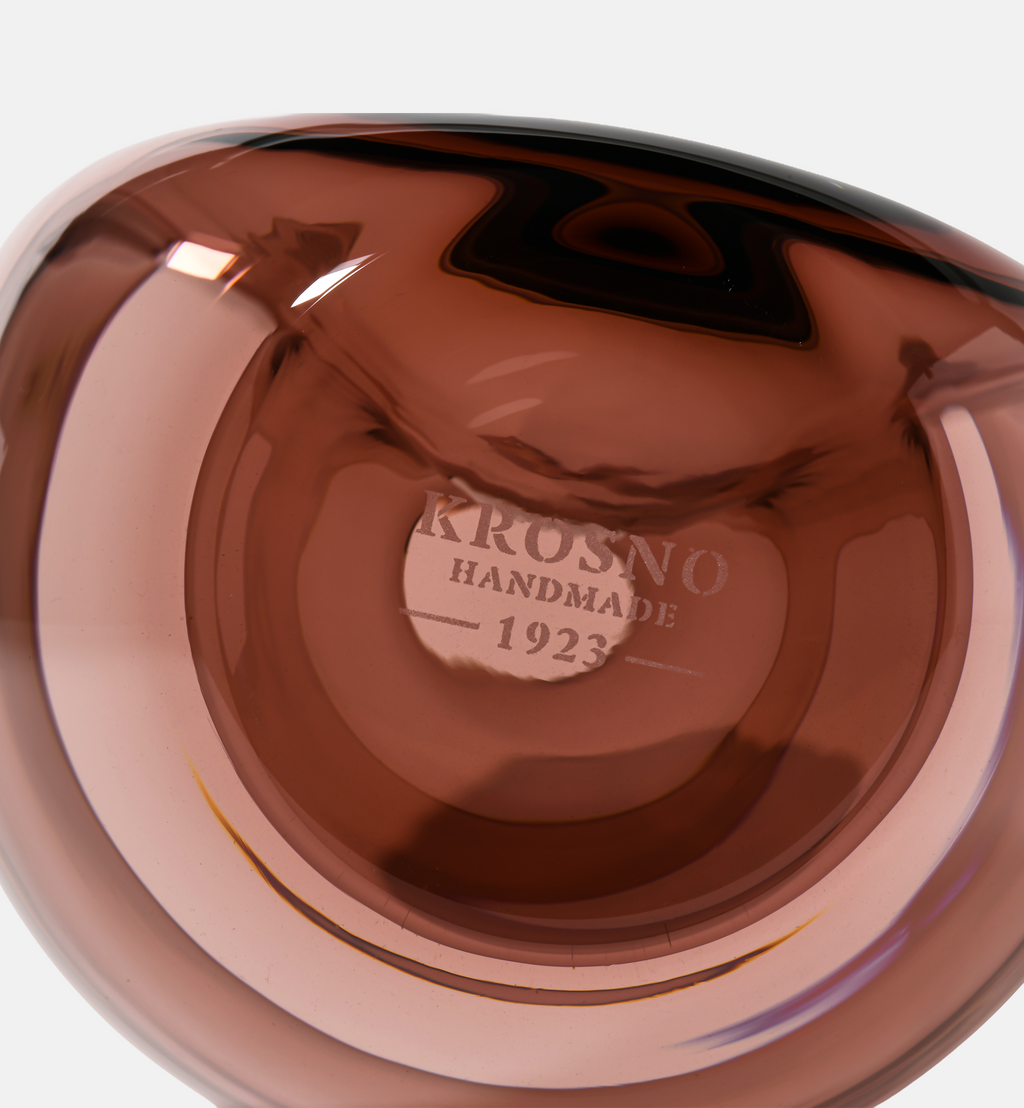 Flow Vase, Burgundy, 28 cm