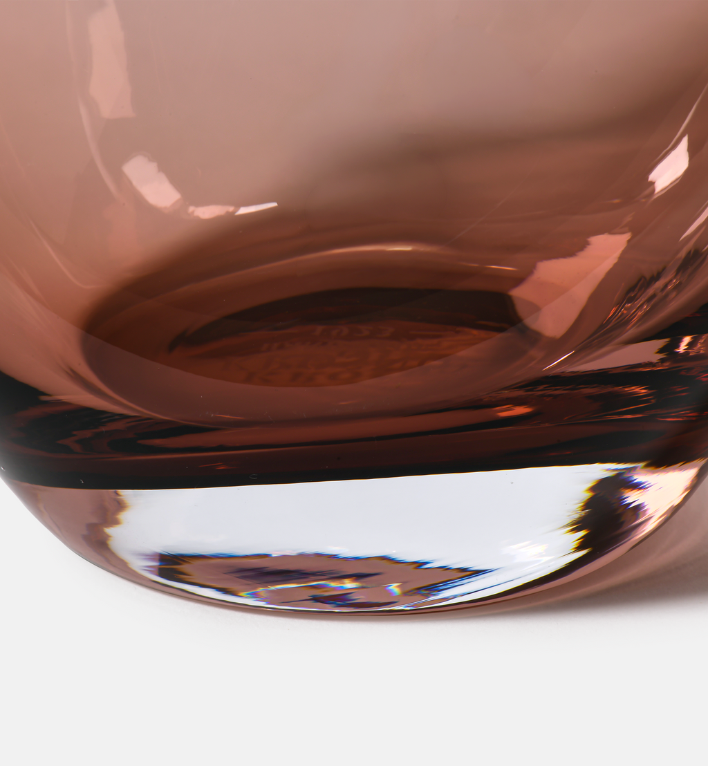 Flow Vase, Burgundy, 32 cm