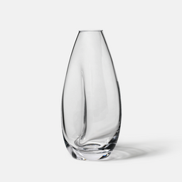 Flow Vase, Clear, 28 cm