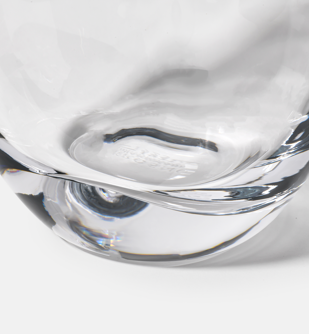 Flow Vase, Clear, 28 cm